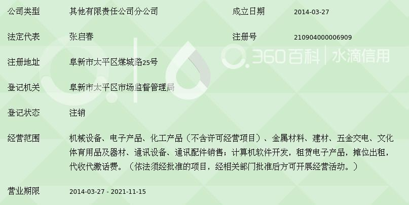 辽宁联众科技开发集团太平分公司